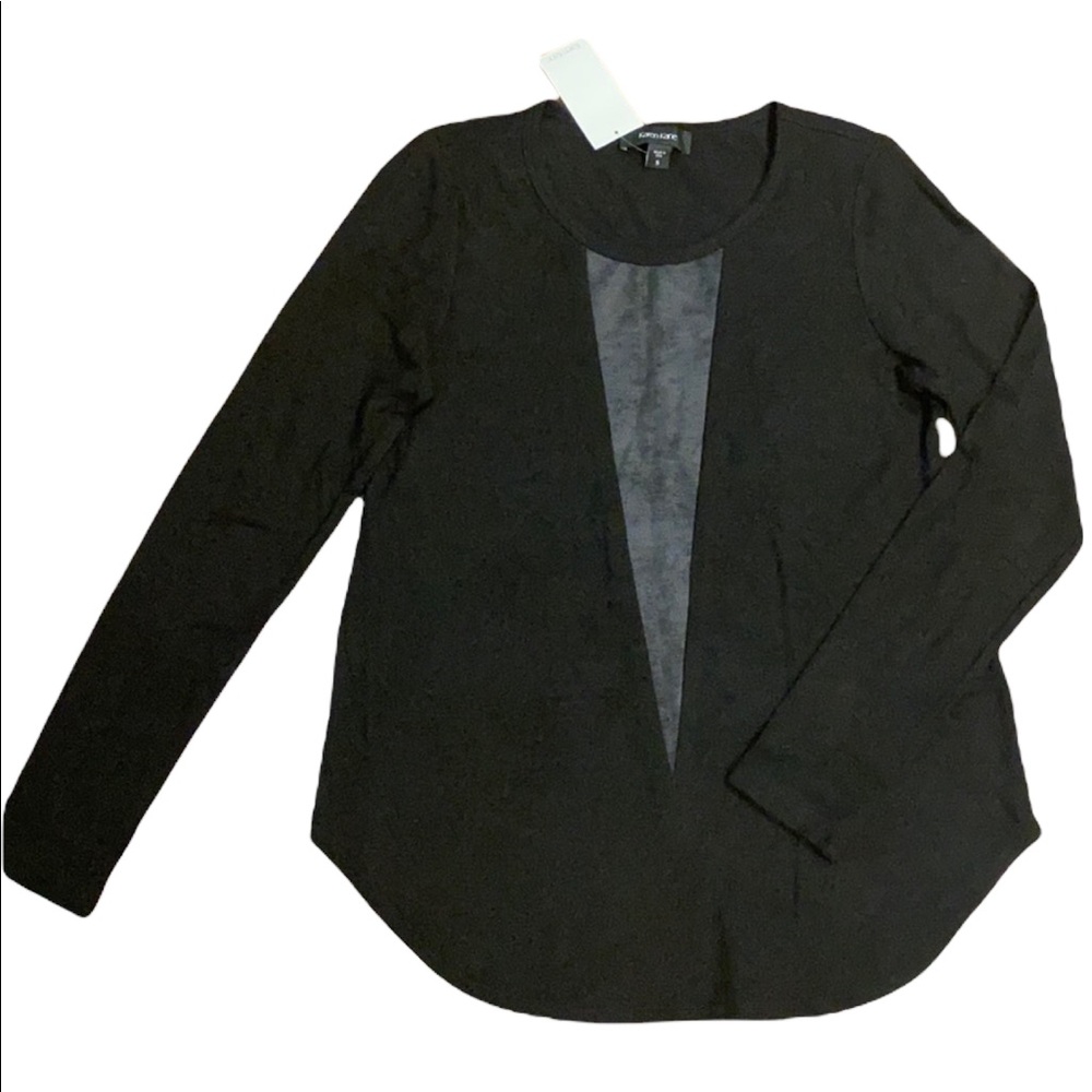 Karen Kane Faux Detail Sweater